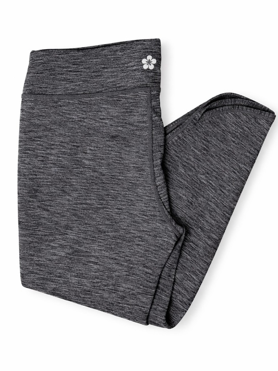 Tuff Athletics Pants - Tuff Athletics Girls' Heathered Charcoal Leggings